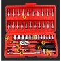 kf-S6697e5ff252d49aeb4ce710abc1a1f1dp-46-Pieces-1-4-Inch-Drive-Socket-Ratchet-Wrench-Set-Automobile-Maintenance-Tool-Socket-Wrench-Combination